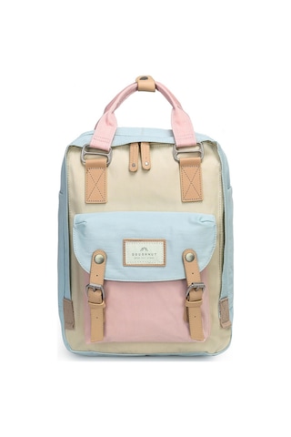 Tenfowee Bayanlar İçin 16l Nilon Çift Omuzlu Sırt Çantası - Seyahat/alışveriş/okul - 3 Renk Pembe/kahverengi/mavi Krem - Mavi - Pembe