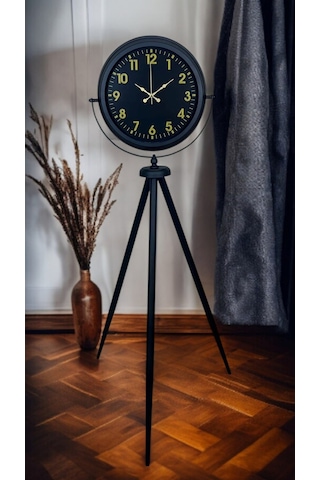 Black Prime Gold Rakamlı Tripod Ayaklı Saat Çok Renkli