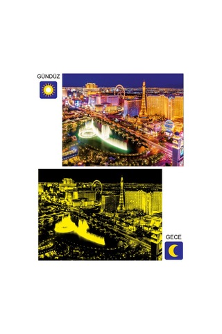 Puzzle Las Vegas 1000 Parça Neon Puzzle
