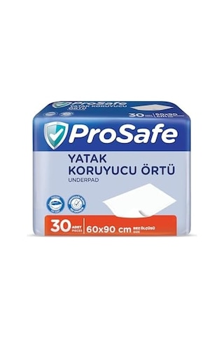 Prosafe Yatak Koruyucu Örtü 60x90cm 30 Adet Açık Antrasit