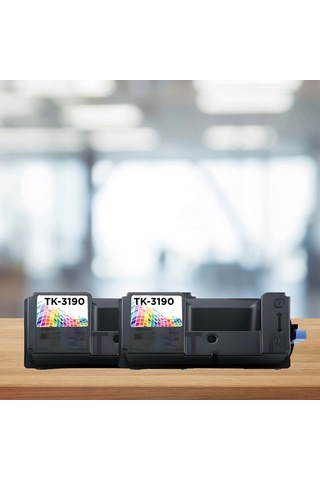 Kyocera Tk-3190 2'li Paket Uyumlu Toner / Ecosys M3860 / P3050 / P3055 / P3060 / P3150 / P3155 / 1t02t60nl0