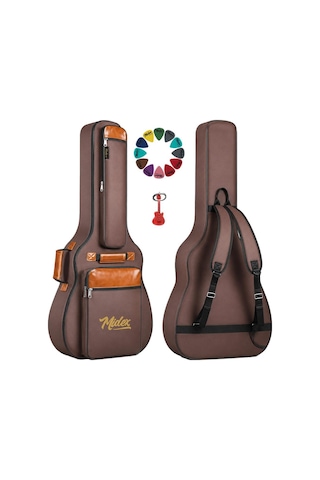 Midex Cs-95brw Özel Tasarım Premium Softcase Klasik Gitar Çantası Gigbag Kılıf 101 Cm