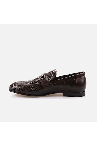 Mocassini Tokalı Erkek Loafer 56110 Kahverengi