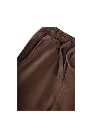 Cigit Gabardin Parçalı Pantolon 2-12 Yaş Kahverengi