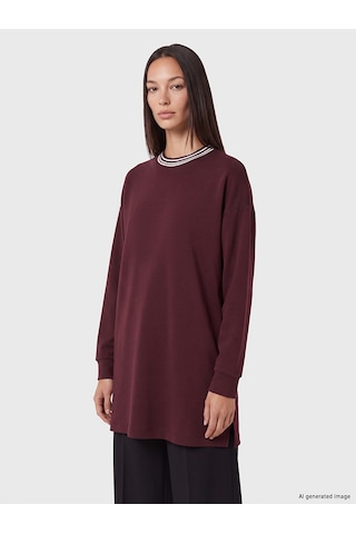 Lcw Everyday Mürdüm Soft Touch Kadın Sweatshirt Tunik
