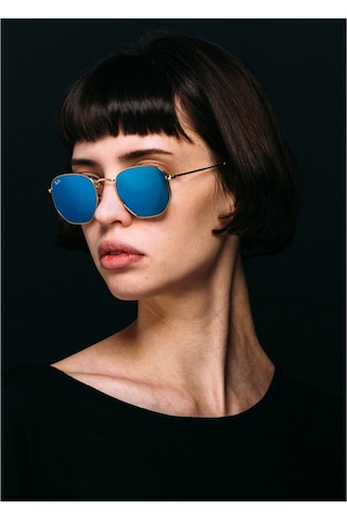 Rayban Rb3548-n 001/9o Unisex Güneş Gözlüğü Nude