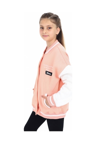 Toontoy Kız Çocuk Kolej Hırka Somon