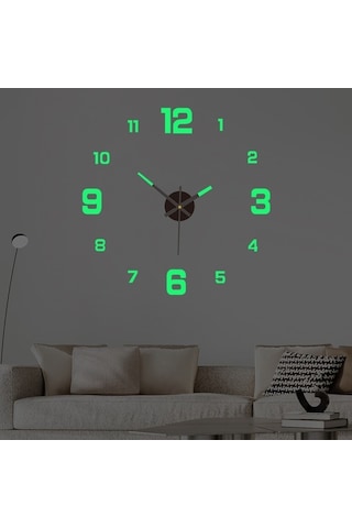 Yulong Moveevo Kişiselleştirilebilir Akrilik Duvar Saati - 40cm Renkli Çok Renkli