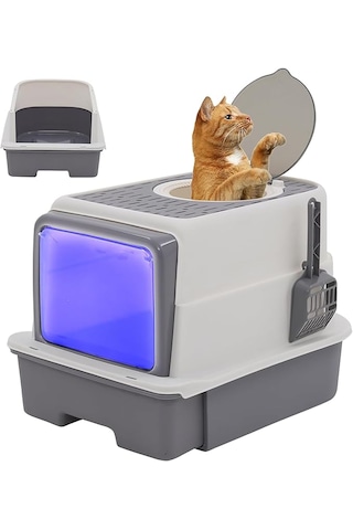 Monozone Büyük Boy Kedi Tuvaleti Çekmeceli Sterilizasyon