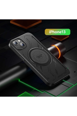 Benks Apple Uyumlu iPhone 13 Kılıf Benks Isınmayı Önleyici Magnetik Oyuncu Telefon Kılıfı ZORE-220219