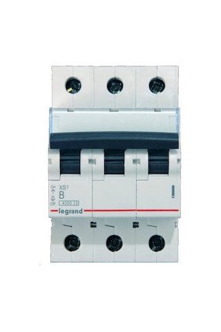 Legrand Xs³ Serisi Otomatik Sigorta 4.5Ka 50A 3Kutup B Tipi - 403222