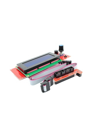 Motorobit-Reprap Ramps 1.4 Uyumlu 4X20 Lcd Ekran Kiti - Smart Controller