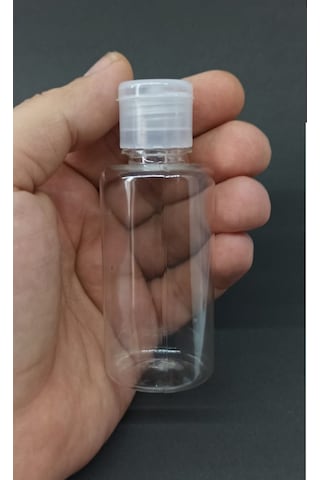 Demethome 50 ML Boş Pet Şişe Likit-Kolonya-Dezenfektan-Sıvı Şişesi