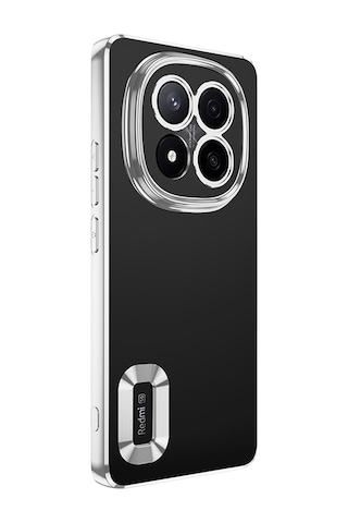 Goocamp Redmi Note 14 Pro Plus Kılıf Kamera Korumalı Logo Gösteren Omega Kapak - Gol Altın
