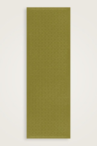 İmannooor İman I Kafes Zeytin Yeşili Tencel Pamuk İpek Şal 70x200