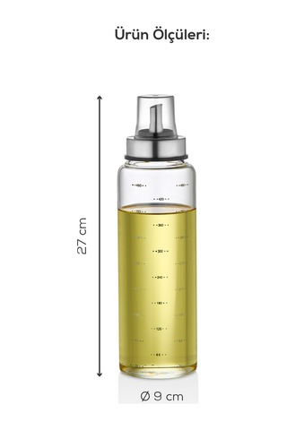 Vienev Borosilikat Pratik Cam Yağlık Sirkelik 500 Ml