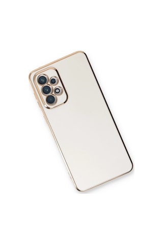 Gld-spt- Newface Samsung Uyumlu Galaxy A53 5g Kılıf Volet Silikon - Beyaz