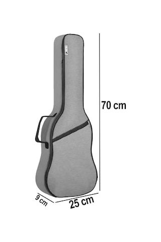 Midex Cs-26 Tenör Ukulele Çantası Gigbag Soft Case Kılıf (10 Pena ve Takım Tel Hediye)