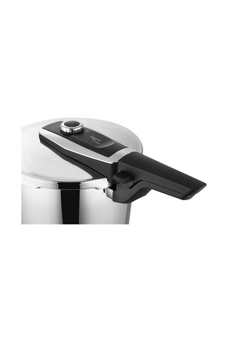 Leggno Procook Quick 6 LT + 4 LT Düdüklü Tencere Seti Gümüş - Siyah