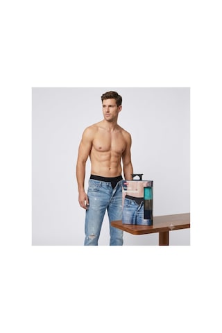 Levi's 3'lü Paket Pamuklu Basic Sportswear Logo Boxer Trunk Koyu Siyah