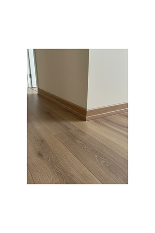 6 Cm Amber Meşe Renginde Mdf Süpürgelik 2,44 Metre Uzunluğundadır