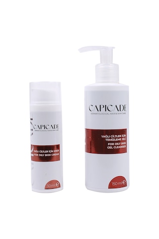 Capicade Yağlı ve Akneli Ciltler için Acne Bakım Seti