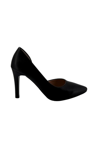 Hobby Ayakkabı Hobby 26448 Hakiki Deri Stiletto Kadın Ayakkabı Siyah