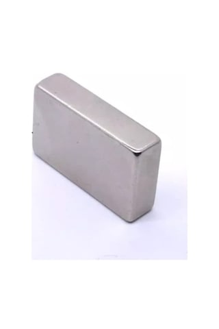 40mm X En 25mm X Kalınlık 10mm Çok Güçlü Büyük Neodyum Magnet