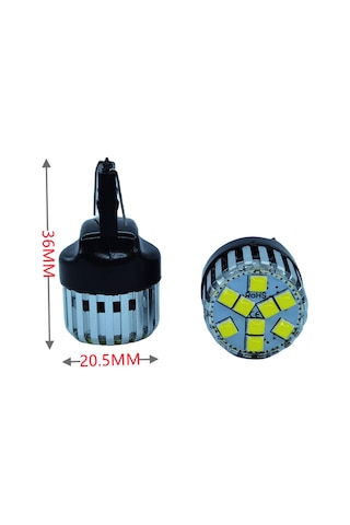 T20 Dekoratif Led Ampul Çift Duy Beyaz 12v 4w Canbus / Laam950 Renkli