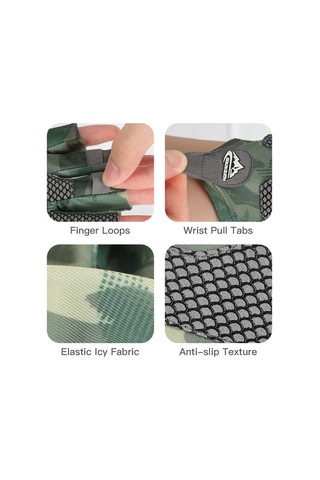 Artfulabode Yeşil Ve Parmaksız Paddling, Kayak, Kano Kadınlar İçin Erkekler Eldivenleri Eldivenler Bot Balıkçılık Gf Yeşil