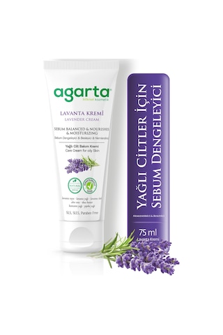 Agarta Doğal Lavanta Cilt Bakım Kremi 75 ML