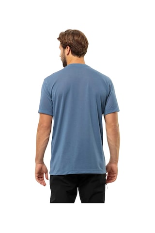 Jack Wolfskın Jack Wolfskin Vonnan S/s T M Erkek Günlük Tişört Mavi 1325 Mavi