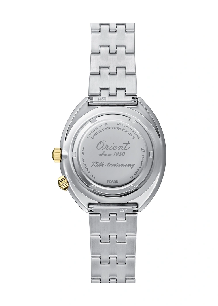 Orient World Map Ra-aa0e08y39b Limited Edition Otomatik Çelik Gri 20 Atm 44 Mm Erkek Kol Saati Gri