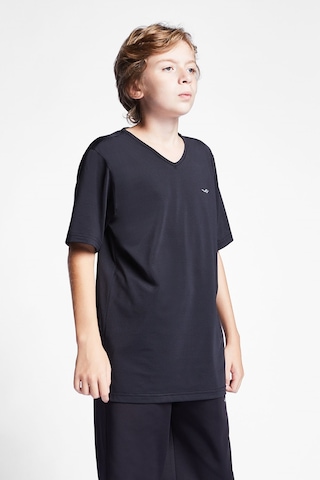 Lescon Çocuk Kısa Kol T-Shirt 24S-3221-24B Siyah