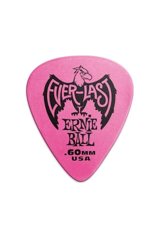 Ernie Ball P09179 Gitar Penası 12 Adet Everlast 0.60 Mm Pembe