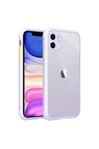 Effox Apple Uyumlu iPhone 11 Kaff Kılıf-mor Mor