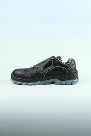 Yepa Isıya Dayanıklı Çelik Burunlu Kapaklı Kaynakçı İş Ayakkabısı -4329 Siyah