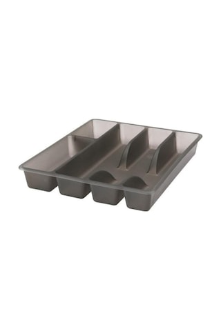 Ikea Smacker Plastik Çatal Bıçaklık Kaşıklık, Gri, 31 X 26 X 4 Cm Çok Renkli