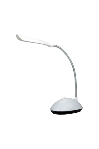 Masa Lambası Spiral Led Kitap Okuma Işığı Pilli Model Led Lamba Beyaz