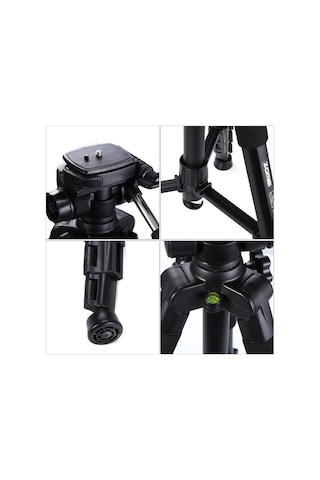 Zomei Q111 Profesyonel Alüminyum Tripod-5 Kg Taşıma Kapasiteli