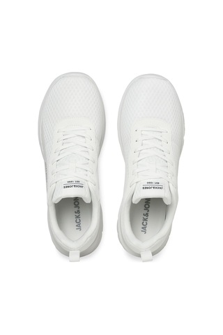 Jack & Jones Jack Jones Erkek Fileli Rahat Spor Ayakkabı 12271084 Beyaz