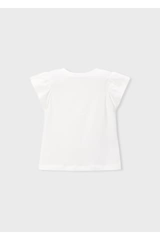 Mayoral Kız Çocuk T-shirt 3007 Krem