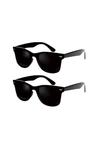Vos Versa Siyah Unisex 2li Çift Güneş Gözlüğü Vvg011002 Siyah