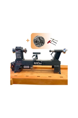 Row Wood 0179 750 W Devir Ayarlı Ahşap Torna Makinesi