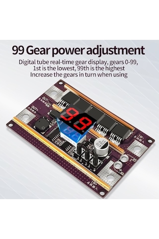 Joyjadehub Hallow Geevorks 99 Dişli Güç Ayarlanabilir Mini