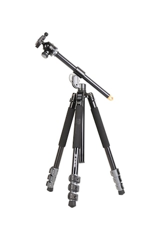 Dp-900 Pro Traveler Seyahat Tipi Yatay Dikey Makro Fotoğraf Monopod Ve Video Slr Kamera Tripod