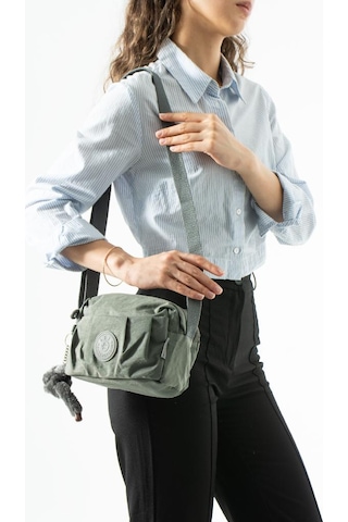Baginn Klinkır Hafif Yağmur Geçirmez Kadın Postacı Çanta Çok Cepli 20 15 Cm Omuz Çantası 571 Collection Gri