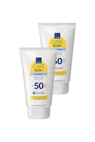 Avon Sun+ Protect Hassas Ciltler İçin Nemlendirici Güneş Kremi SPF50 12 x 50 ML
