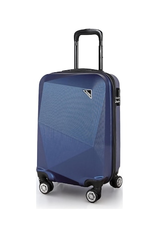 Polo&Sky Elmas Model Lacivert Kabin Boy Valiz Bavul Lacivert