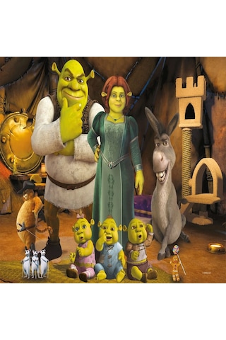 Sh 709 Shrek Puzzle 50 Prç